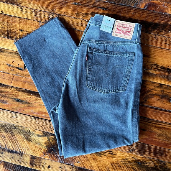 Levi’s faded black 501 cropped jeans - Picture 7 of 9